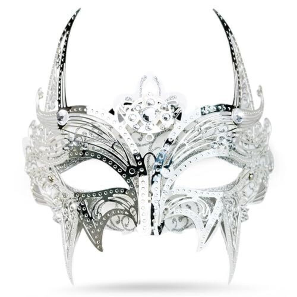 1810 Sparkling Rhinestone Masquerade Mask She-Devil Mask Fancy Party